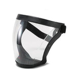 Face Shield Protective Dust Mist Guard Full Face Visor