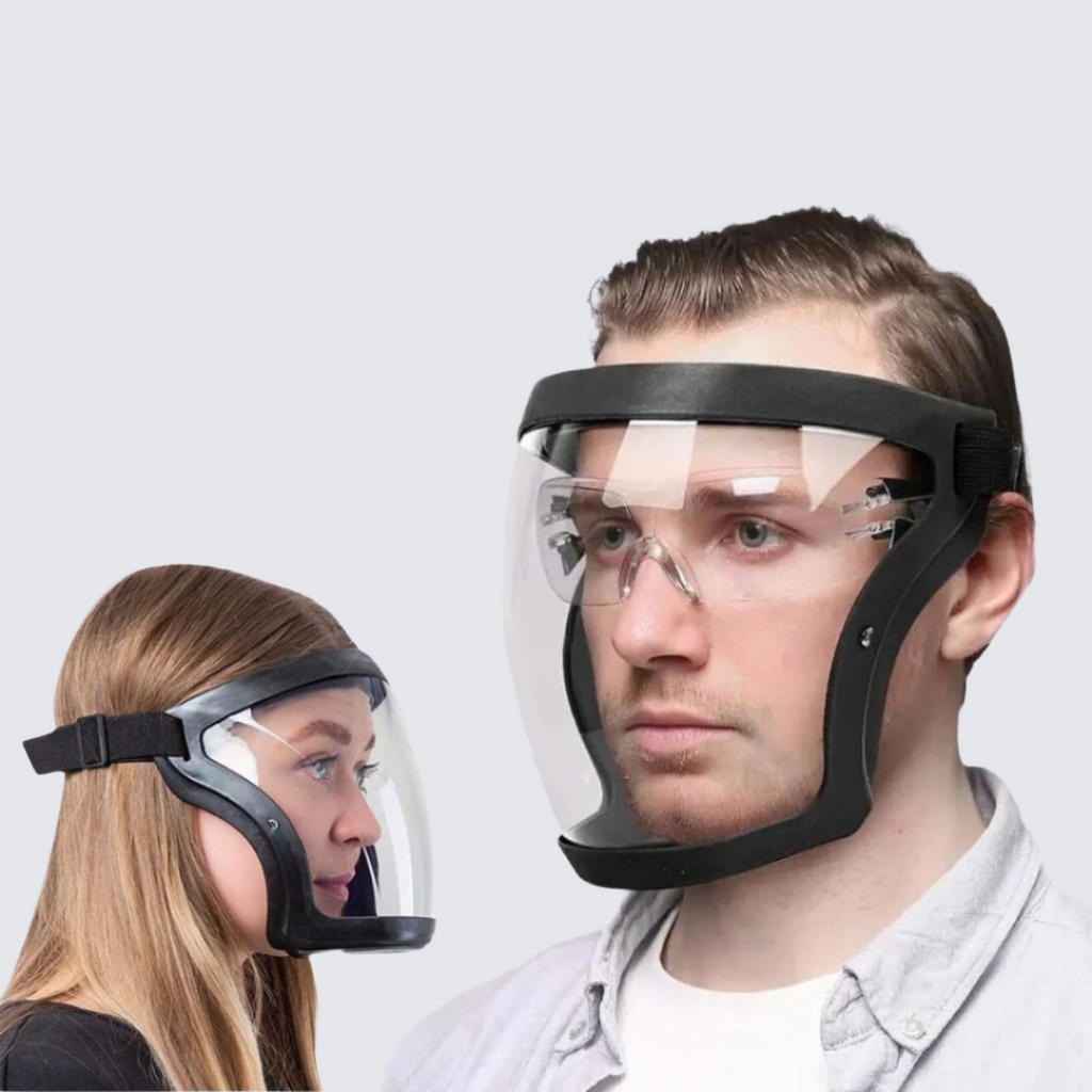 Face Shield Protective Dust Mist Guard Full Face Visor
