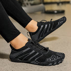 Men Water Sports Mesh Lace Up Quick Dry Athletic Shoes