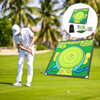 Golf Practice Arena Mat for Home Training and Swing Practice