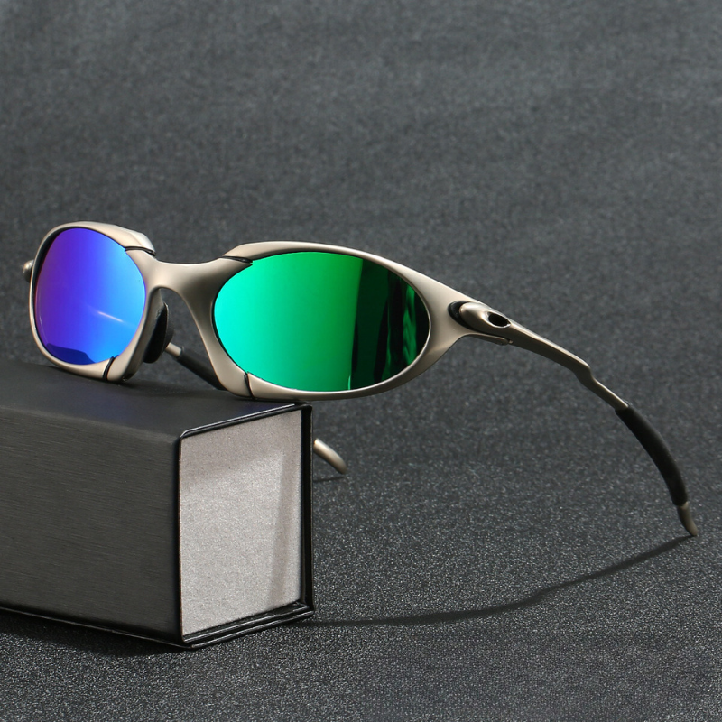 Men’s Polarized Sport Sunglasses Metal Frame UV Protection