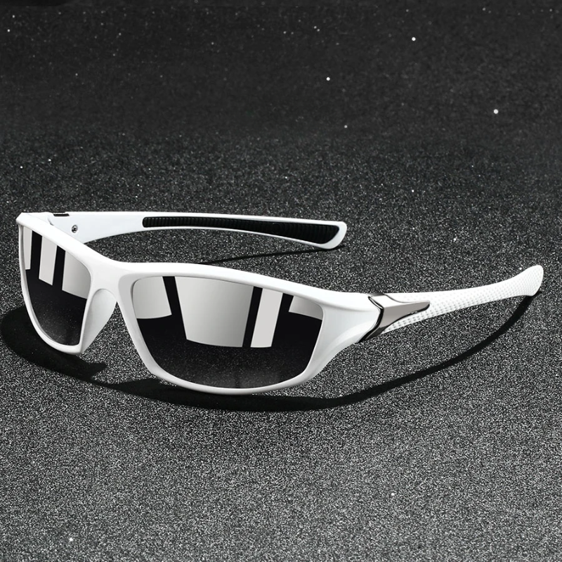 Men’s Polarized UV400 Sunglasses Metal Frame Square Shape