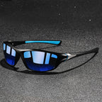 Men’s Polarized UV400 Sunglasses Metal Frame Square Shape
