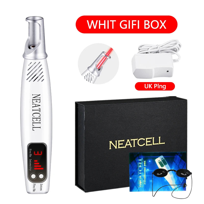 Tattoo Removal Laser Pen Skin Mole Freckle Acne Removal Device