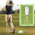 Golf Swing Training Mat with Sensor Detection System