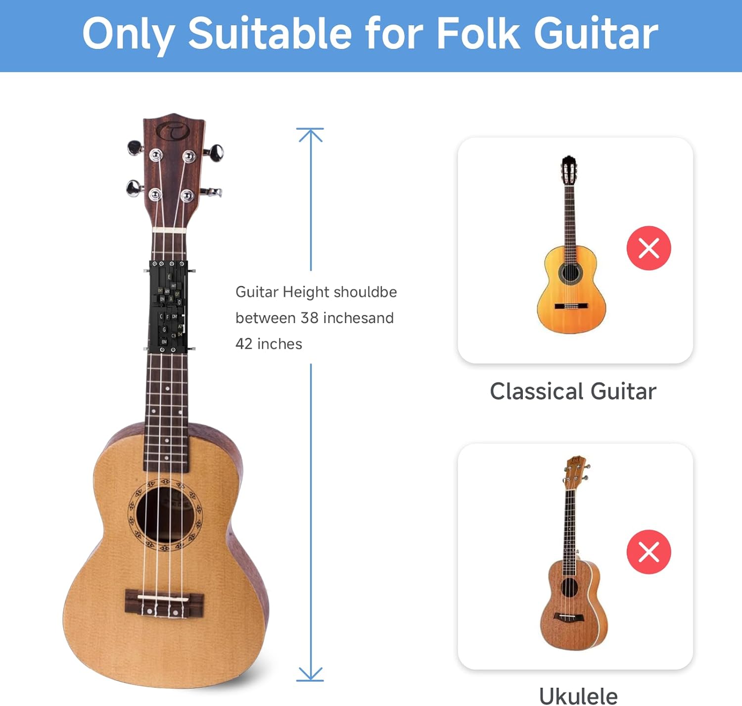 Guitar Chord Trainer Practice Tool for Beginners Learning Aid