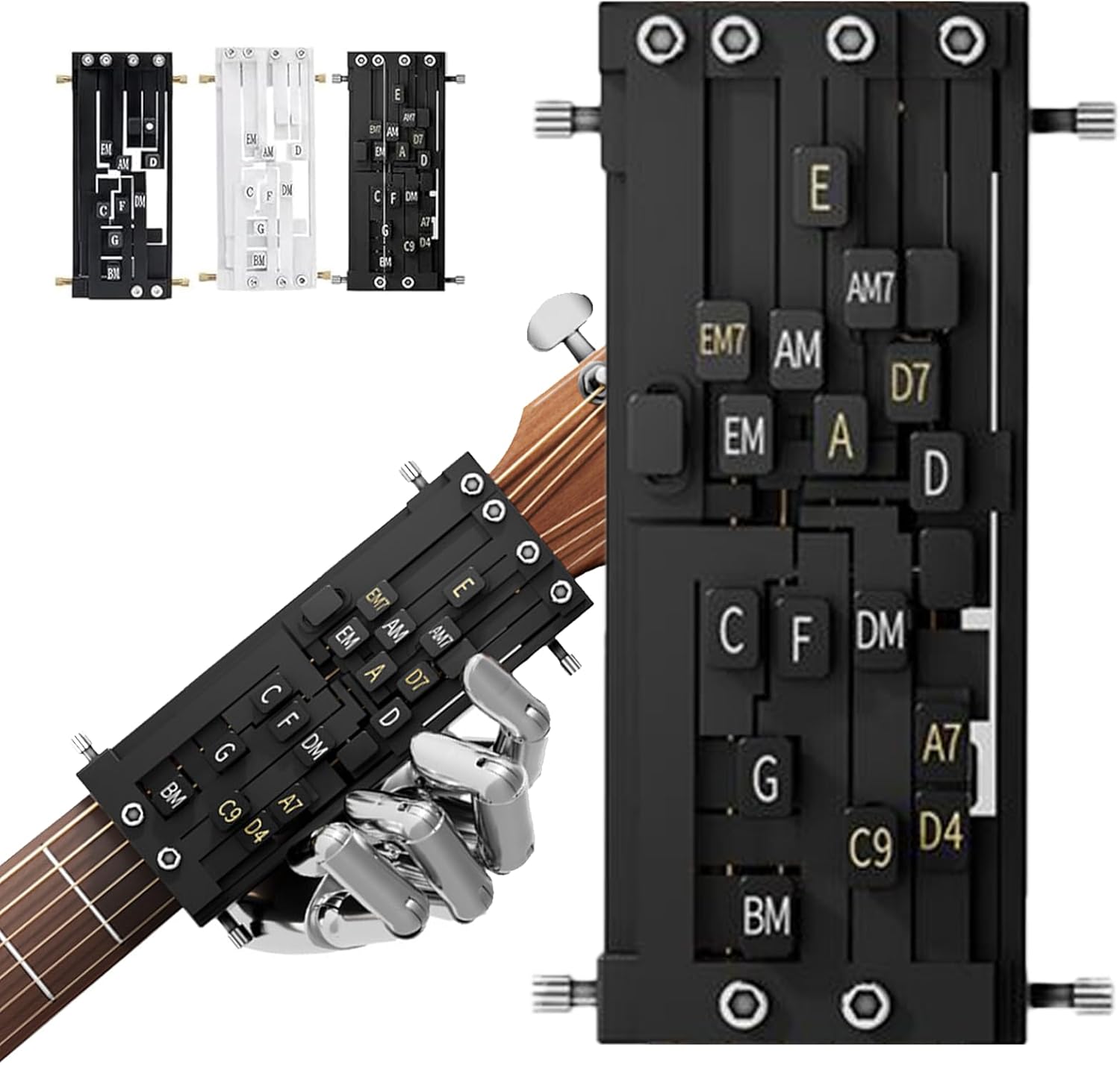 Guitar Chord Trainer Practice Tool for Beginners Learning Aid
