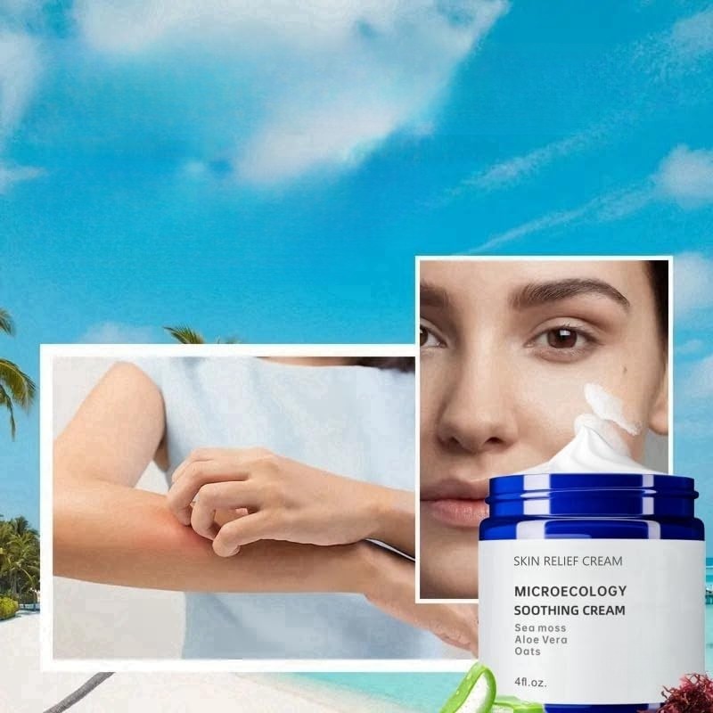 Eczema Relief Cream with Aloe Vera and Oats Skin Moisturizer Cream