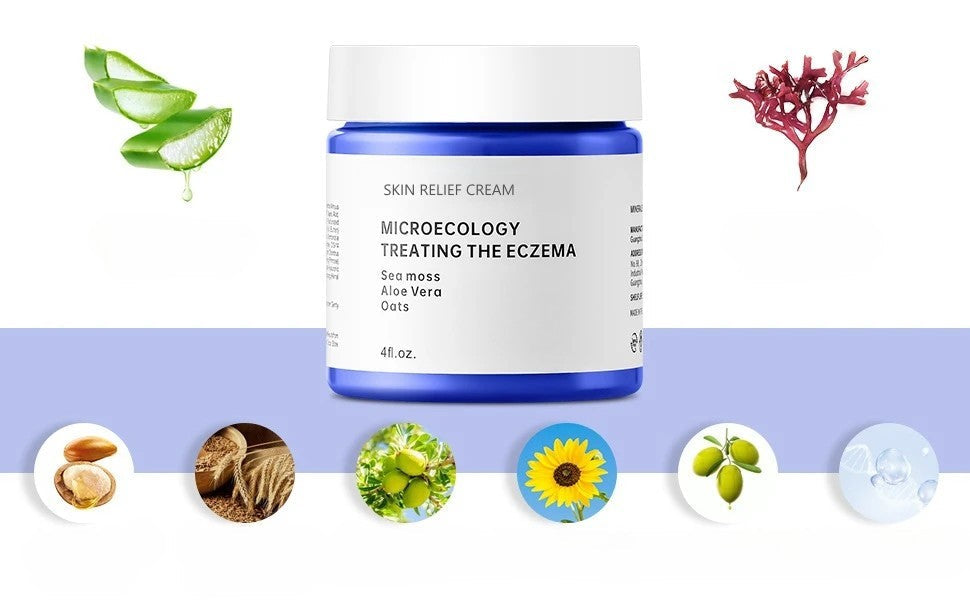 Eczema Relief Cream with Aloe Vera and Oats Skin Moisturizer Cream