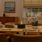 Tabletop Portable Ethanol Fireplace Indoor Smoke Free Flame Heater