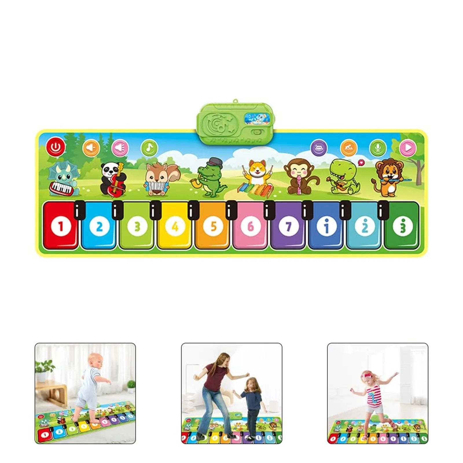 Floor Piano Mat Musical Toy Interactive Play Mat