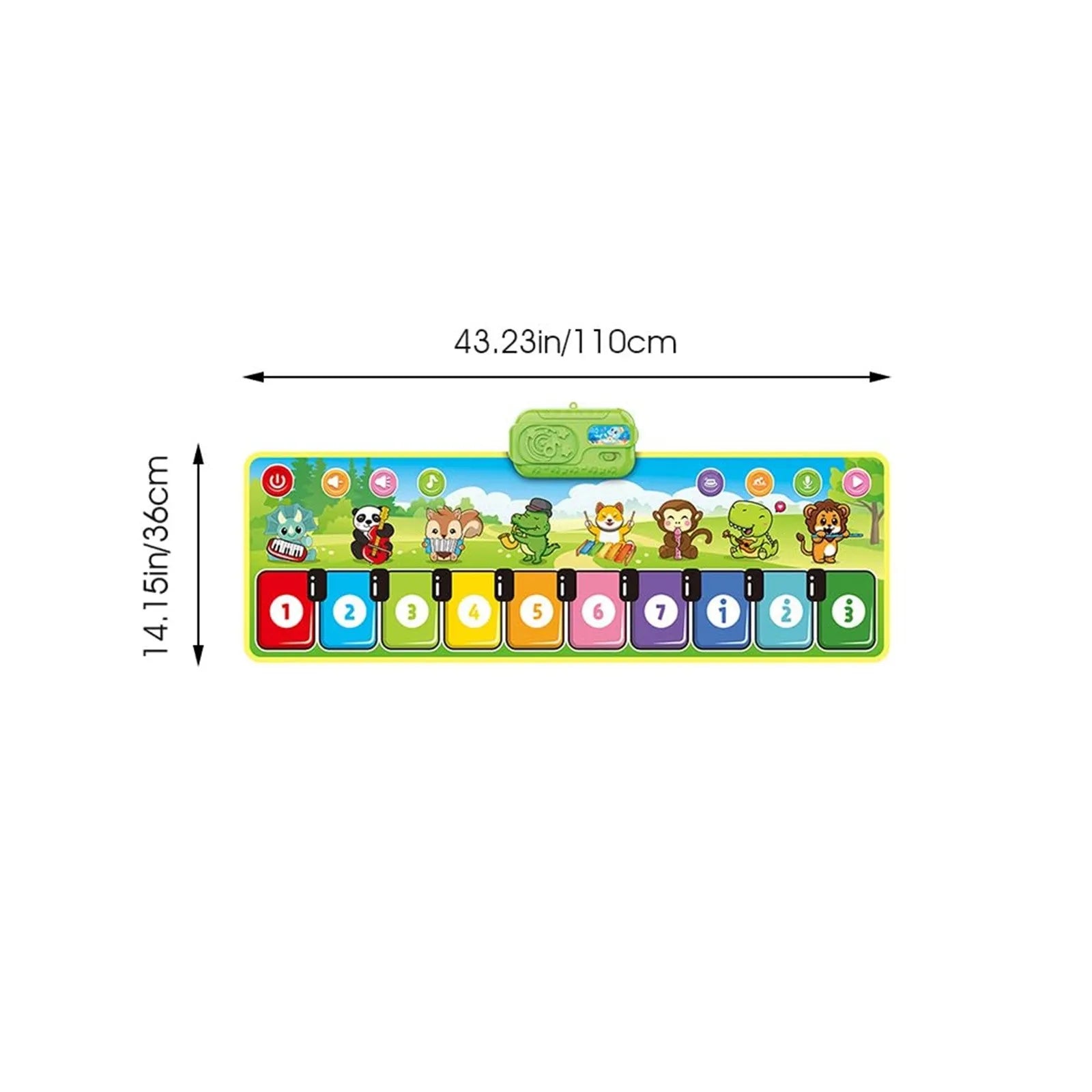 Floor Piano Mat Musical Toy Interactive Play Mat