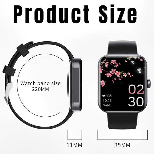 Smartwatch Circular Non-Invasive Blood Glucose Monitor