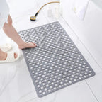 Rectangular Antislip Shower Mat with Antibacterial Protection