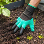 Gardening Gloves with Built-in Digging Claws for Outdoor Work