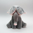 Elephant Plush Toy Interactive Baby Toy Peekaboo Tummy Time
