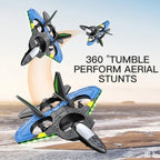 Remote Control Airplane Toy RC Plane Durable Easy to Fly for Kids