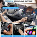 Wireless CarPlay Adapter USB Dongle Mini Compact for Car Integration