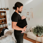 Baby Carrier T Shirt Hands Free Babywearing Shirt for Parents