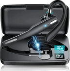 Wireless Bluetooth 5.1 Noise Cancelling Dual Microphone Headset Earpiece