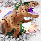 Remote Control Walking Roaring Dinosaur Toy Robot
