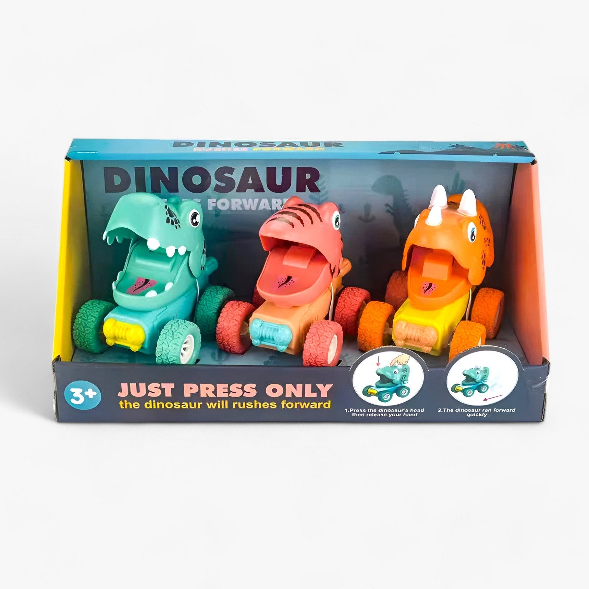 Dinosaur Monster Truck Racing Game
