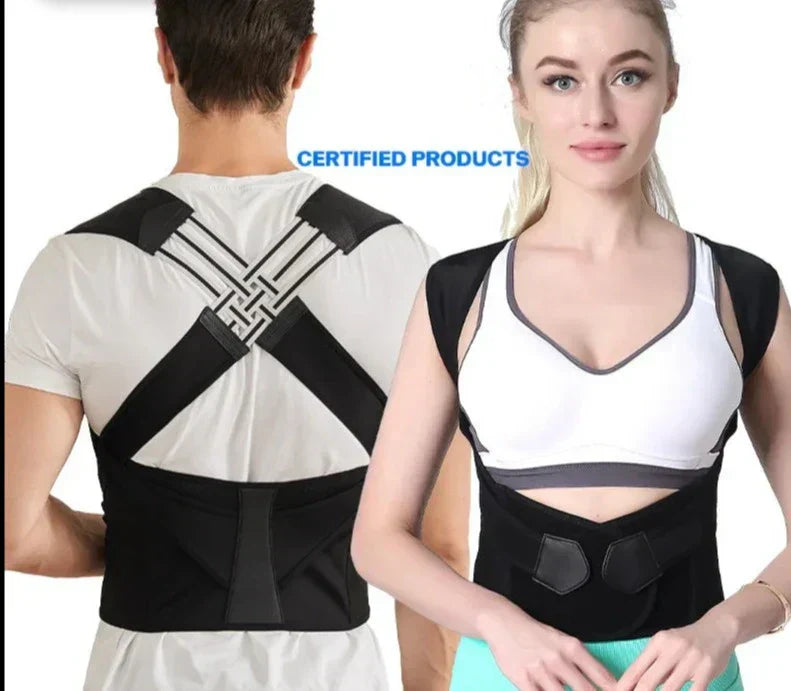 Posture Corrector Back Support Brace Adjustable Strap Belt