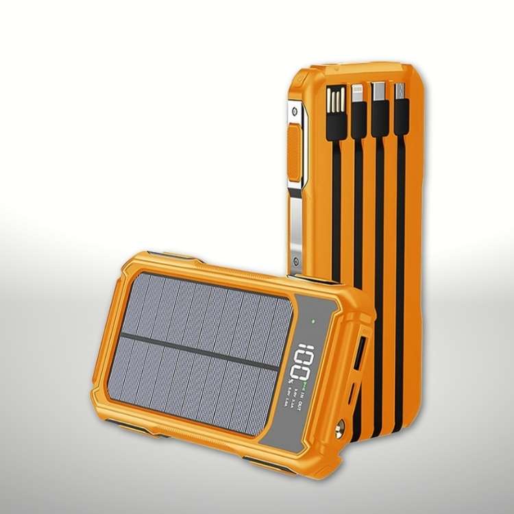 Solar Power Bank Portable Charger 200000mAh Battery Pack