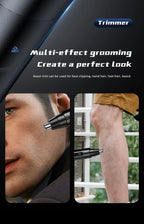Nose Ear Hair Trimmer Rechargeable Electric Personal Grooming Tool