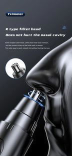 Nose Ear Hair Trimmer Rechargeable Electric Personal Grooming Tool