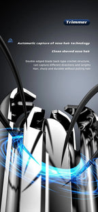 Nose Ear Hair Trimmer Rechargeable Electric Personal Grooming Tool