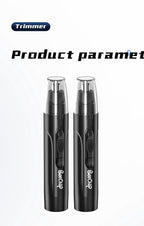 Nose Ear Hair Trimmer Rechargeable Electric Personal Grooming Tool