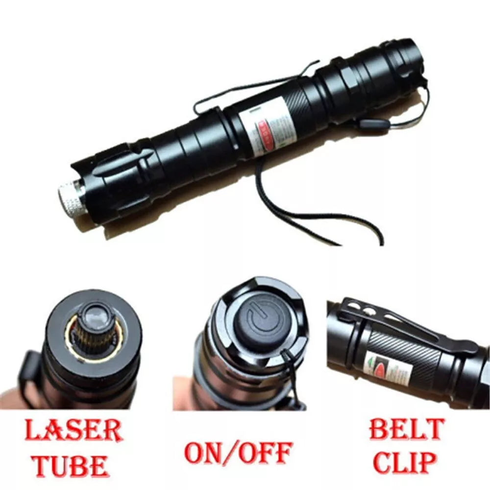 Rechargeable Laser Pointer Pen with Torch Light Set