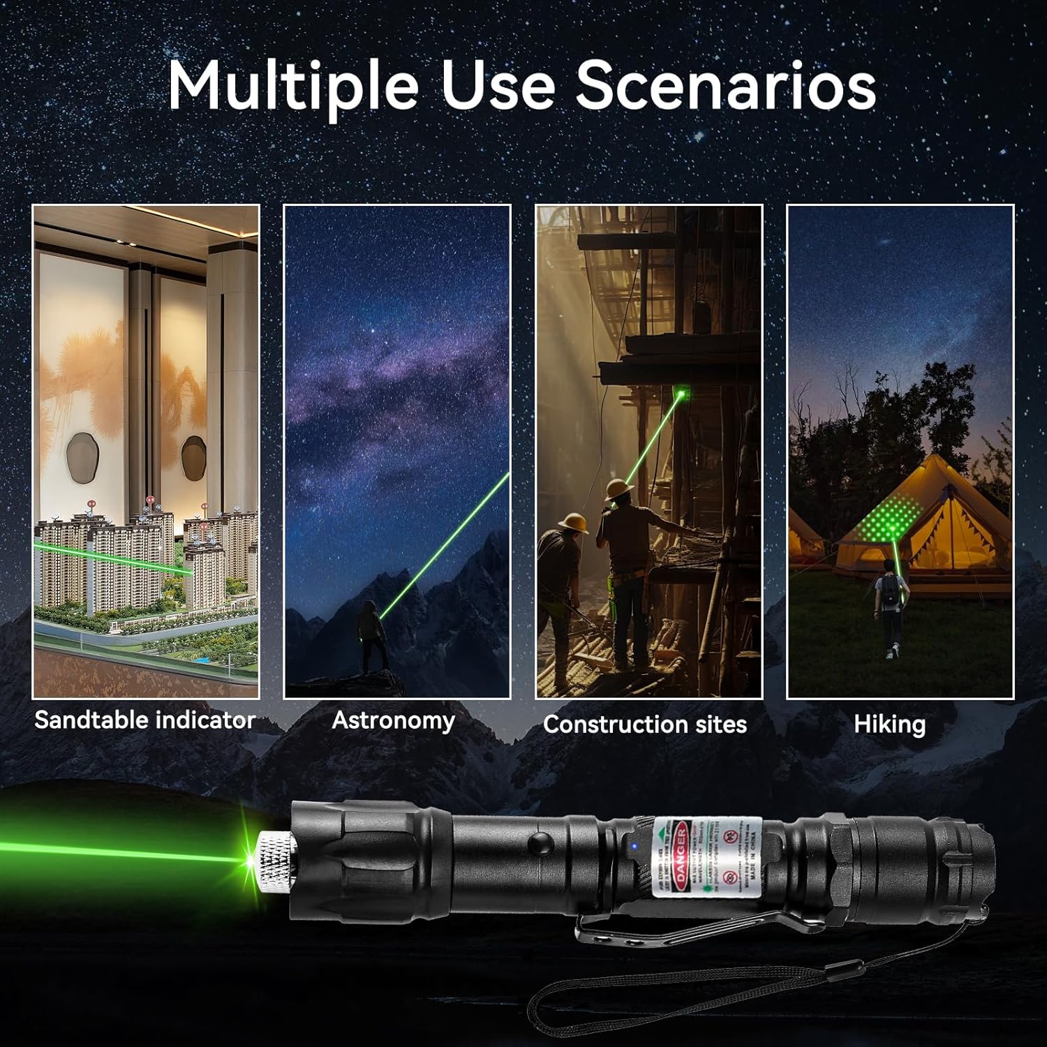 Rechargeable Handheld LED Flashlight Portable Torch Light