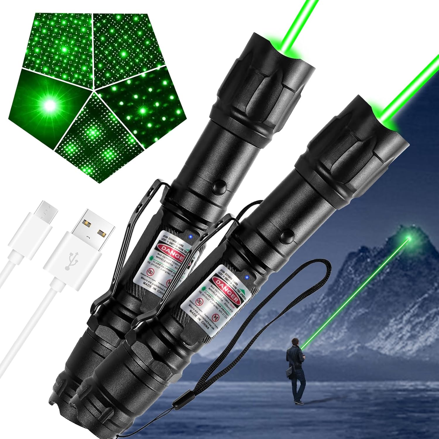 Rechargeable Handheld LED Flashlight Portable Torch Light