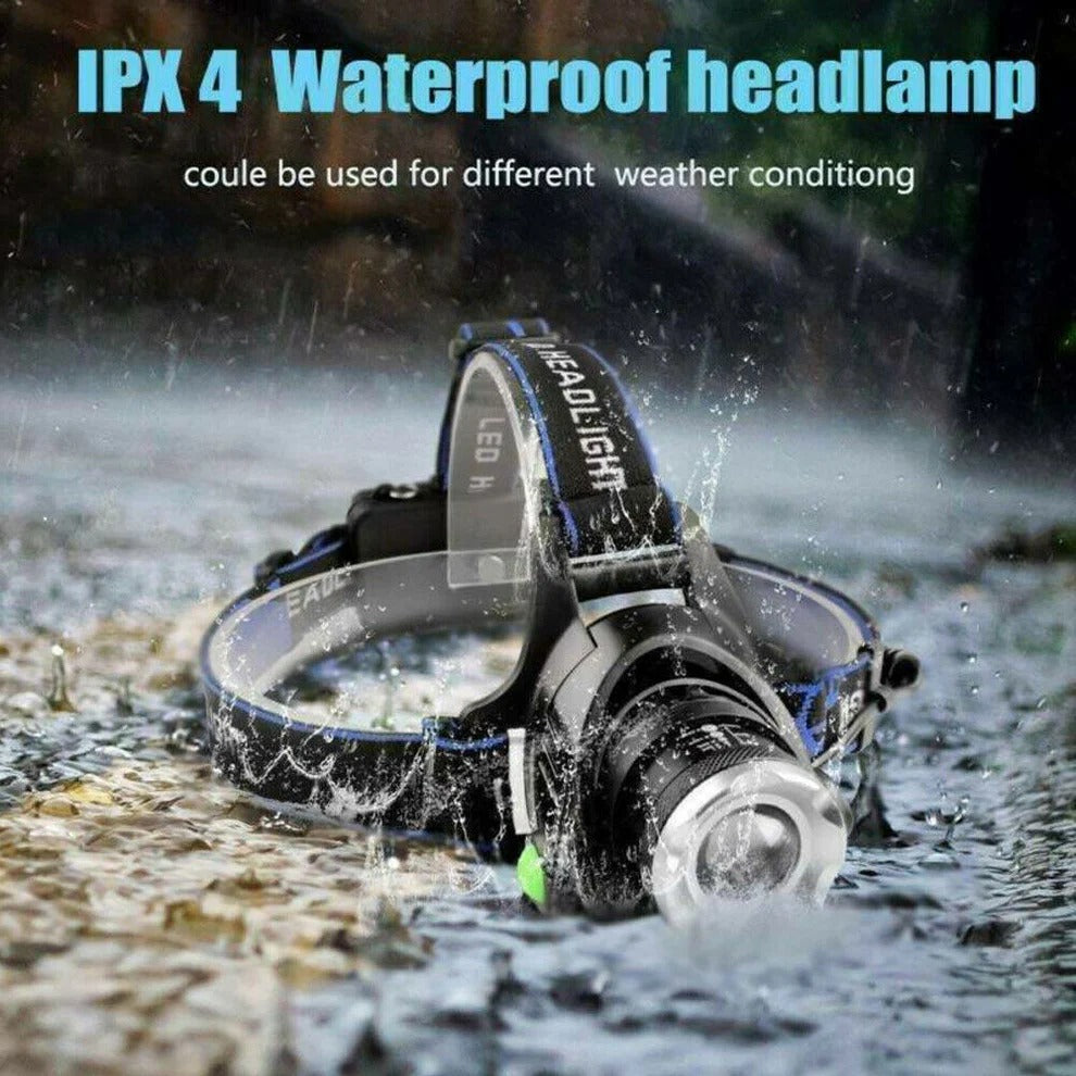 Rechargeable LED Headlamp High Lumen Portable Headlight