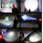 Rechargeable LED Headlamp Outdoor Headlight High Brightness