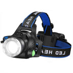 Rechargeable LED Headlamp Outdoor Headlight High Brightness