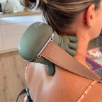 Bionic Neck Massager with Strap and Deep Kneading Nodes Hands Free