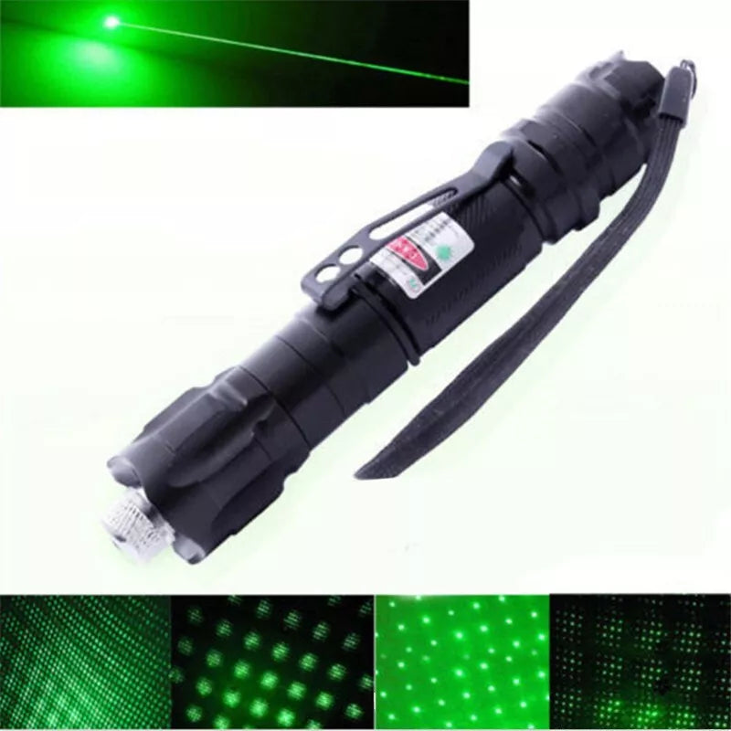 Rechargeable Laser Pointer Pen with Long Range Torch Light