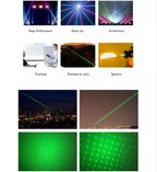 Rechargeable Laser Pointer Pen with Long Range Torch Light