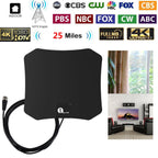 Indoor Satellite HDTV Antenna Flat Panel Digital TV Signal Receiver
