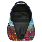 Video Game Backpack Rucksack Square Laptop Bag