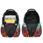 Video Game Backpack Rucksack Square Laptop Bag