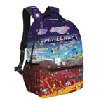 Video Game Backpack Rucksack Square Laptop Bag
