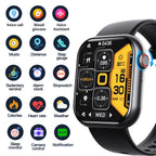 Square Smartwatch Fitness Tracker Heart Rate Blood Pressure Monitor