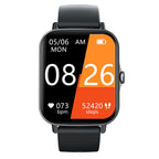 Square Smartwatch Fitness Tracker Heart Rate Blood Pressure Monitor