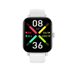 Square Smartwatch Fitness Tracker Heart Rate Blood Pressure Monitor