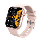 Square Smartwatch Fitness Tracker Heart Rate Blood Pressure Monitor