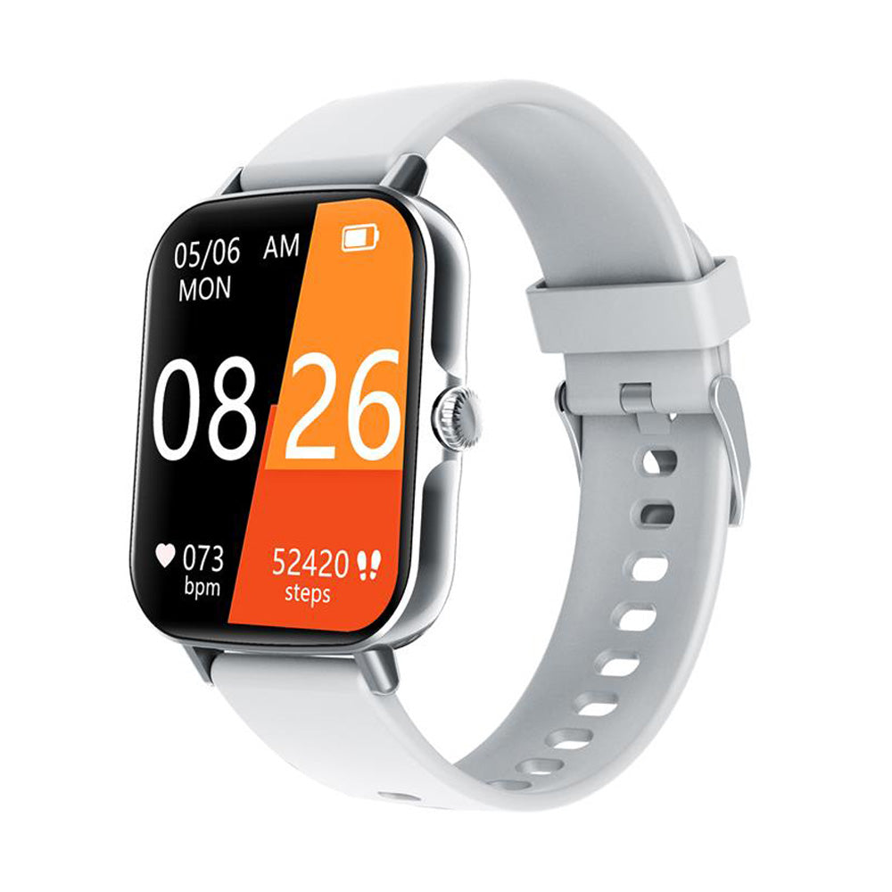 Square Smartwatch Fitness Tracker Heart Rate Blood Pressure Monitor